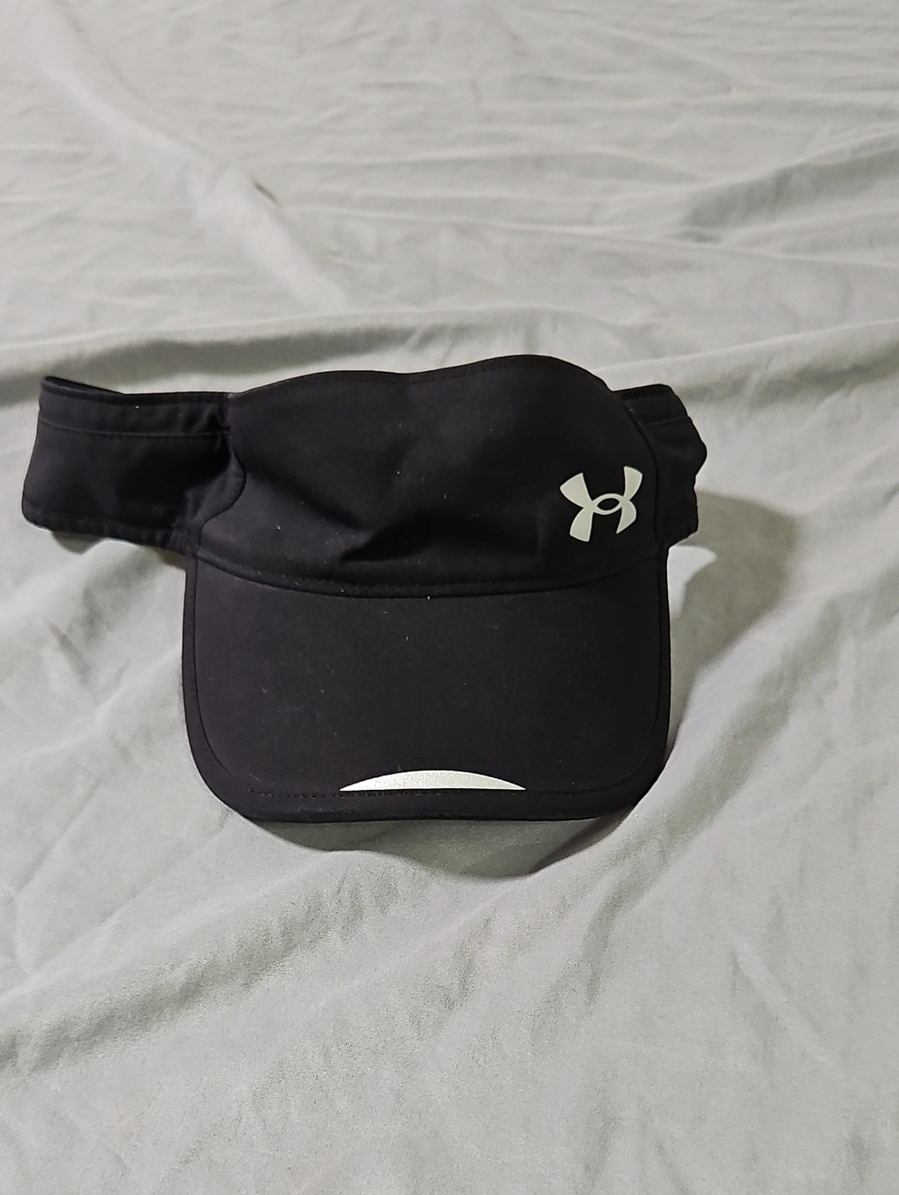 Under Armour Black Visor with Reflective Logo